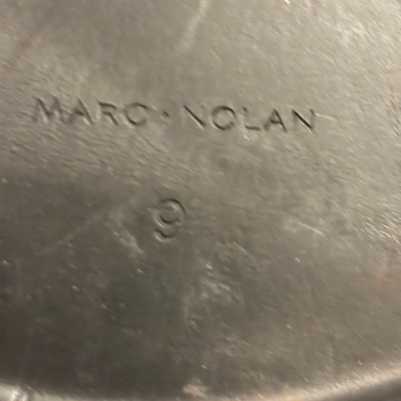 Marc Nolan Navy Buckle boots. NWOT size 9 - Picture 3 of 6